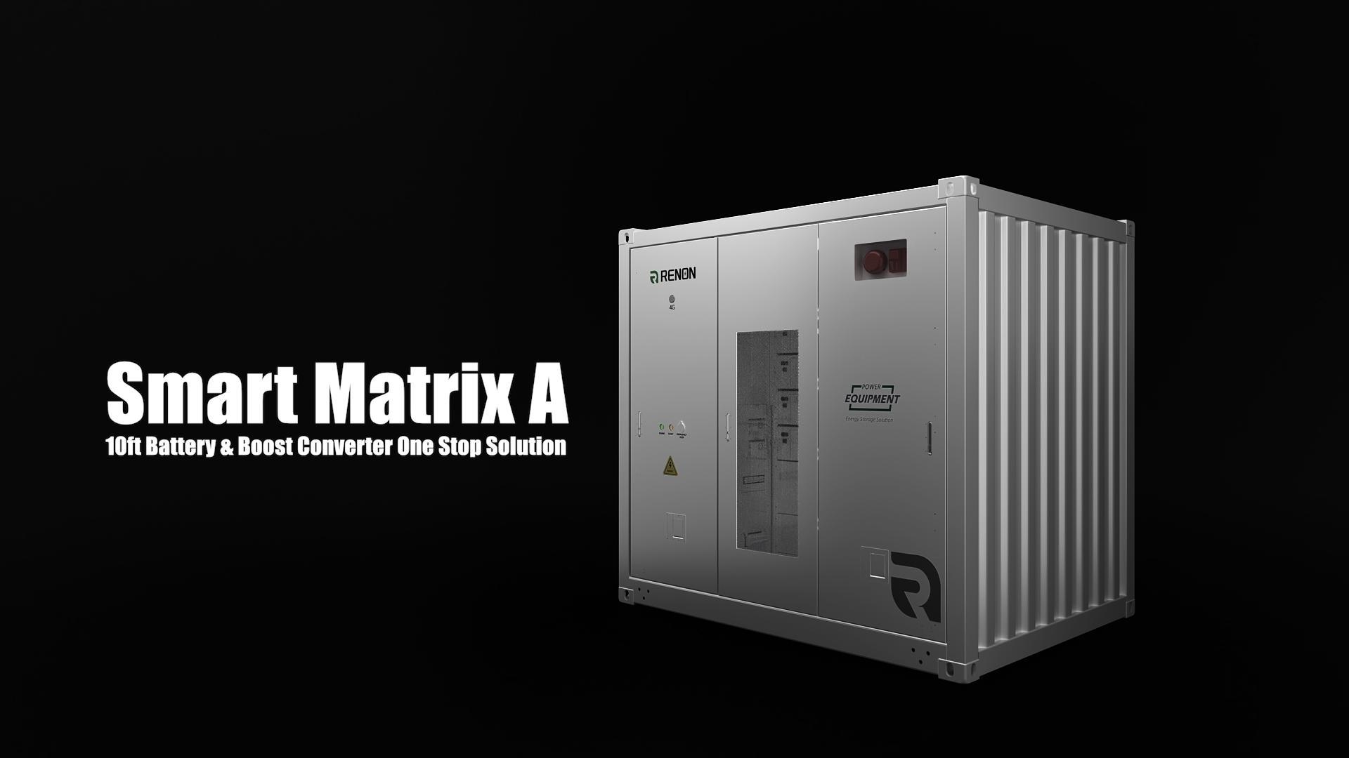 Smart Matrix 10ft Energy Storage Solution | 1.67MWh 
