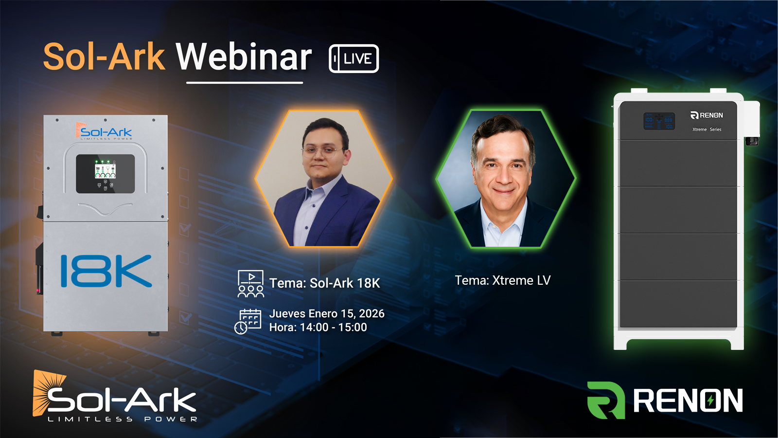 Sol-Ark + Renon Power LATAM