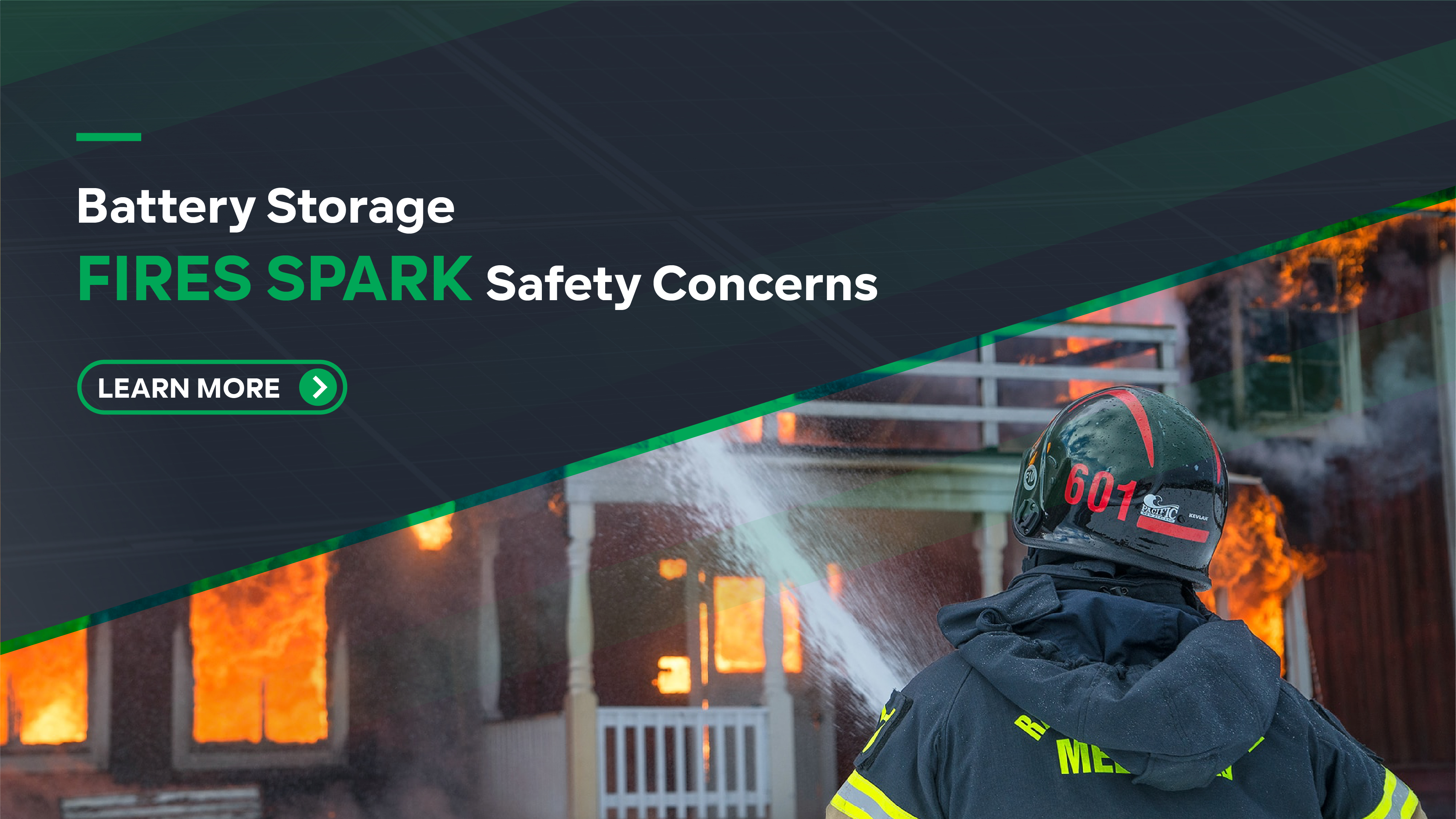Battery Storage Fires Spark Safety Concerns